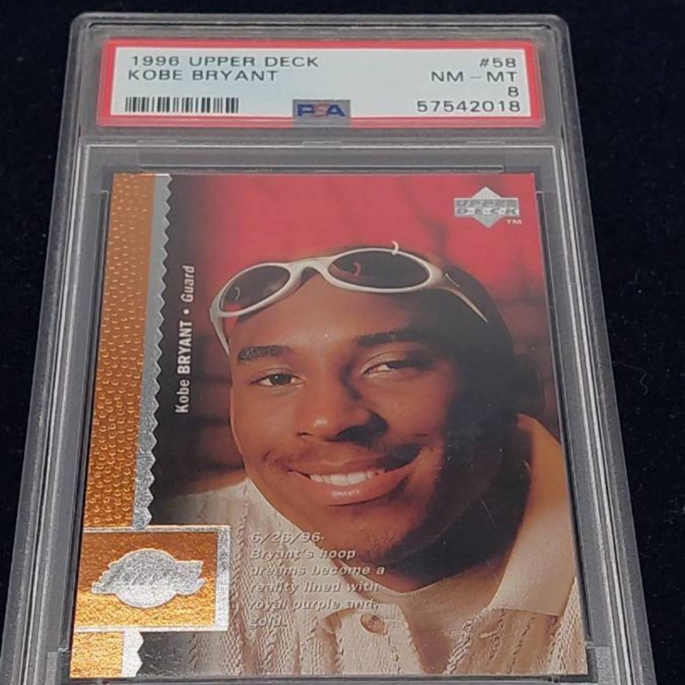 PSA 8 NM-MT Kobe Bryant Rookie